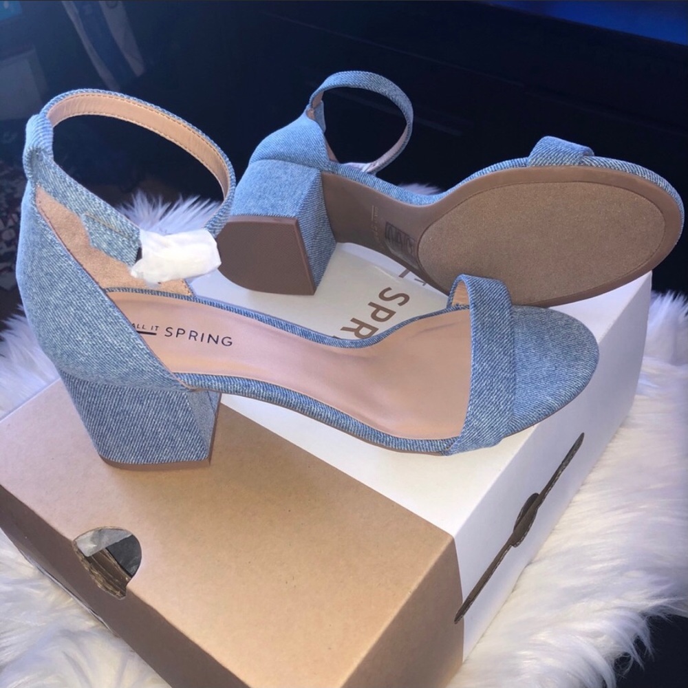 Block Heeled Sandals BNWB